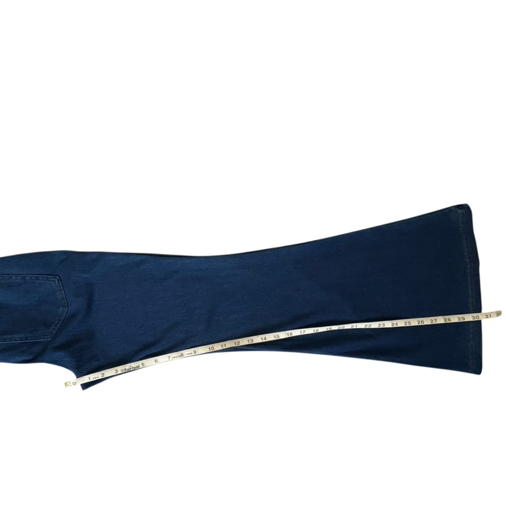 HALARA Women's Flare Jeans - Blue - Picture 12 of 14
